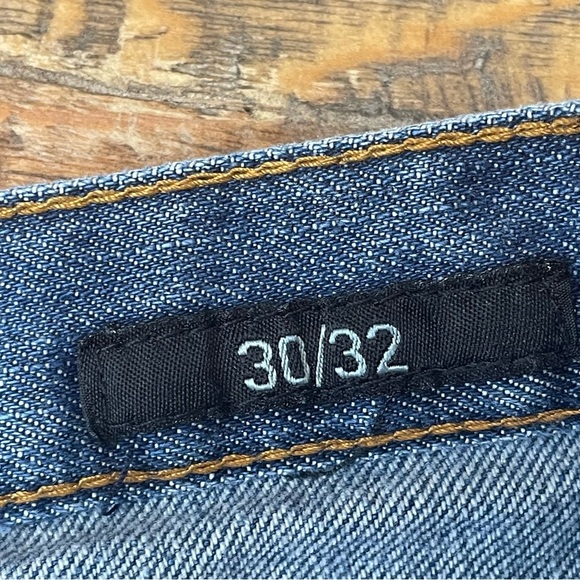 Buckle Black Jeans Men’s 30 x 32 distressed star stripe patches denim - Picture 10 of 13